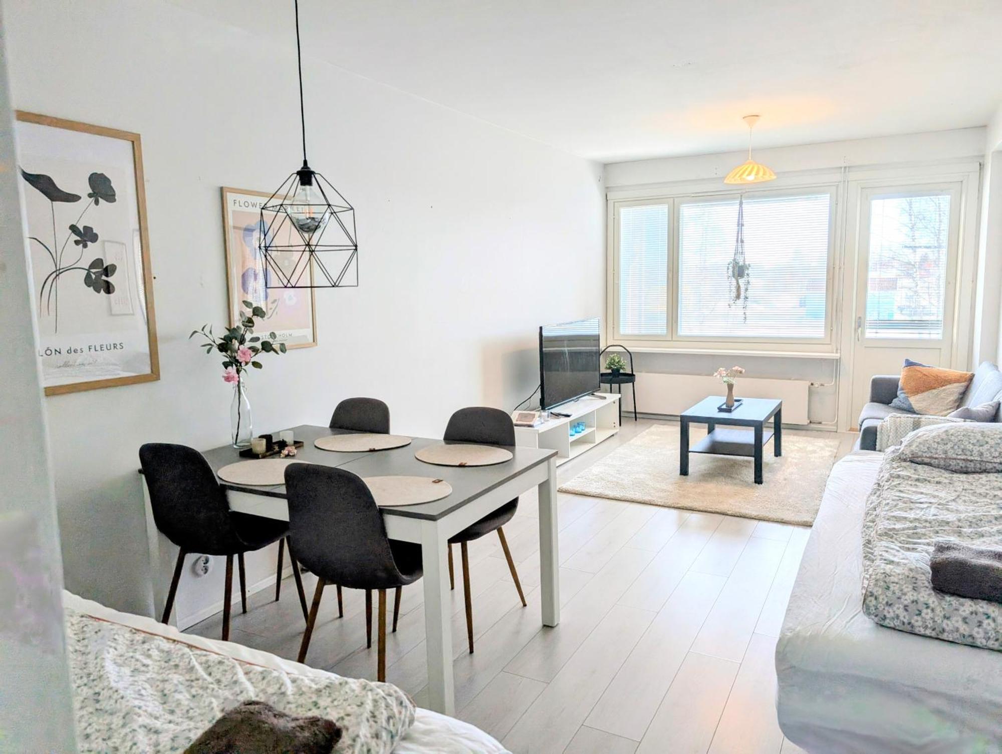 40-Apartment In Kemi City Center , Balcony And Free Parking Exterior photo